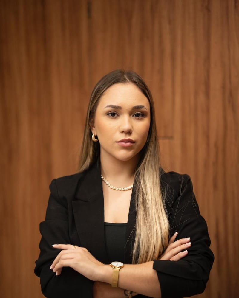 Retrato de Pâmella Mello